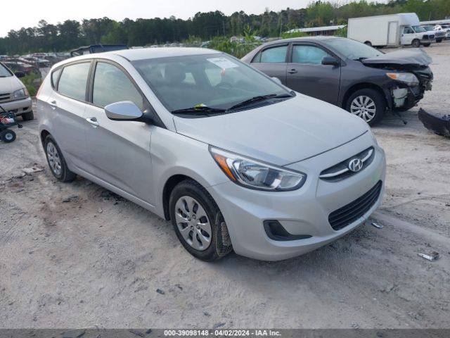 hyundai accent 2017 kmhct5ae6hu315641