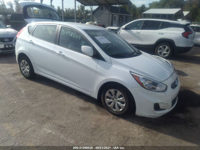 hyundai accent 2017 kmhct5ae6hu336778