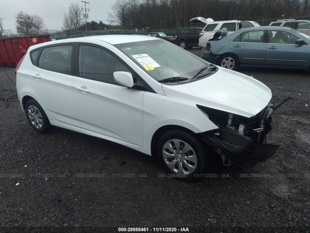 hyundai accent 2017 kmhct5ae7hu316751