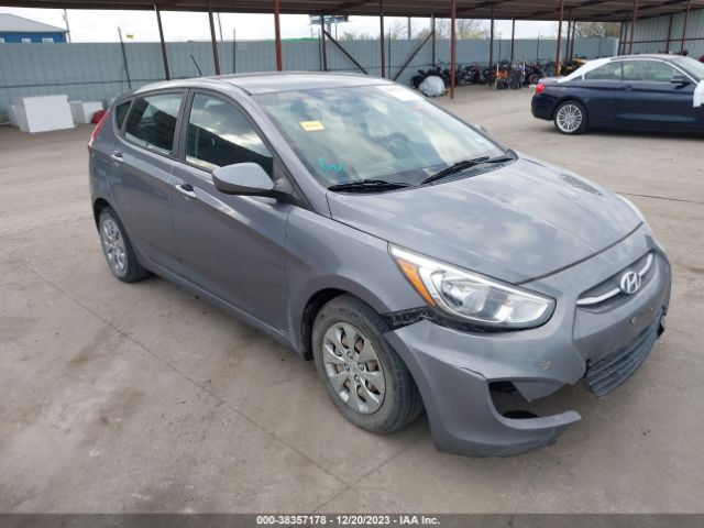 hyundai accent 2017 kmhct5ae7hu325739