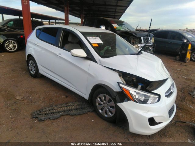 hyundai accent 2017 kmhct5ae7hu350365