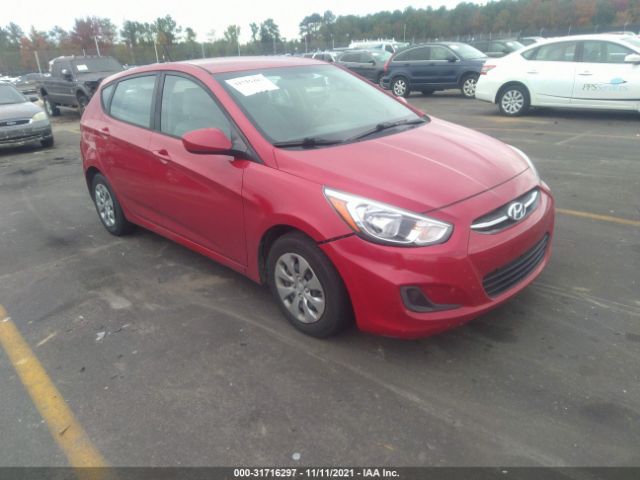 hyundai accent 2017 kmhct5ae8hu319951