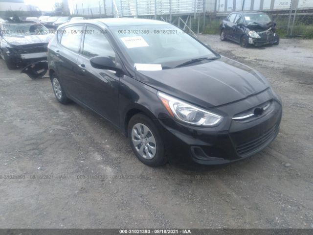 hyundai accent 2017 kmhct5ae9hu336919