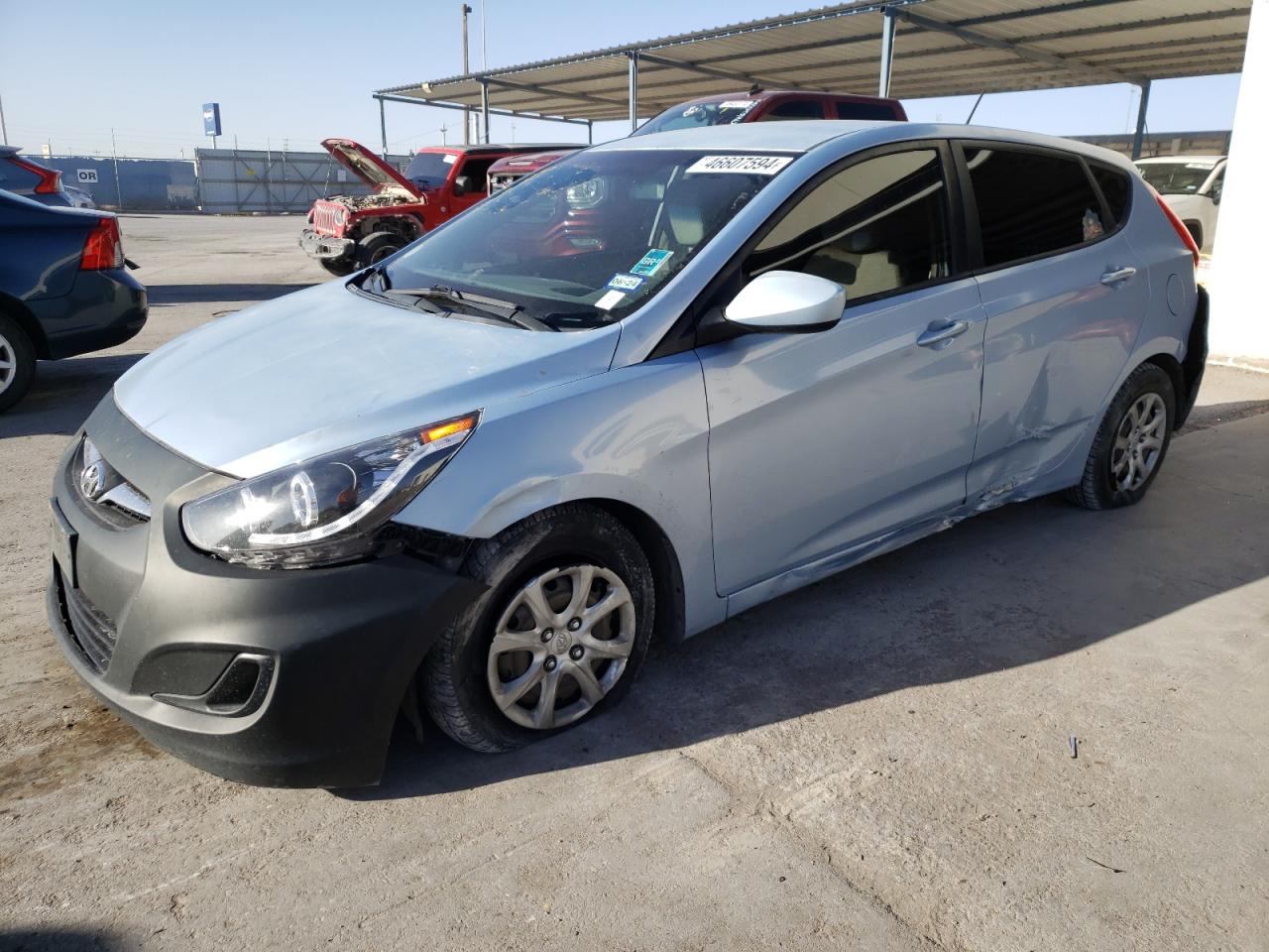 hyundai accent 2012 kmhct5aexcu016937