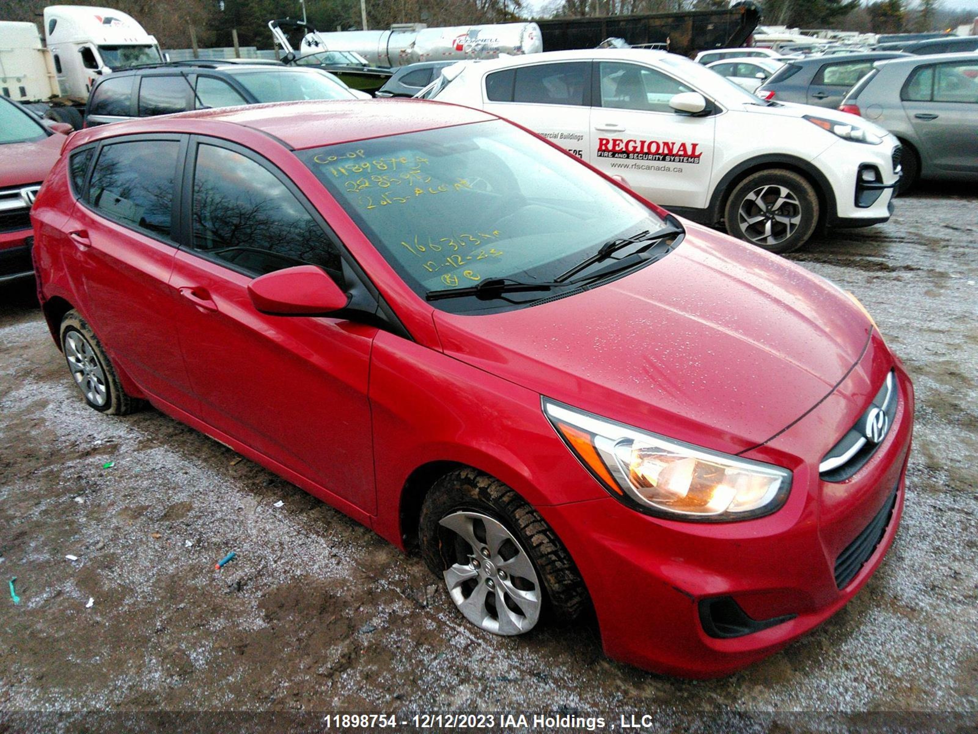 hyundai accent 2015 kmhct5aexfu228595