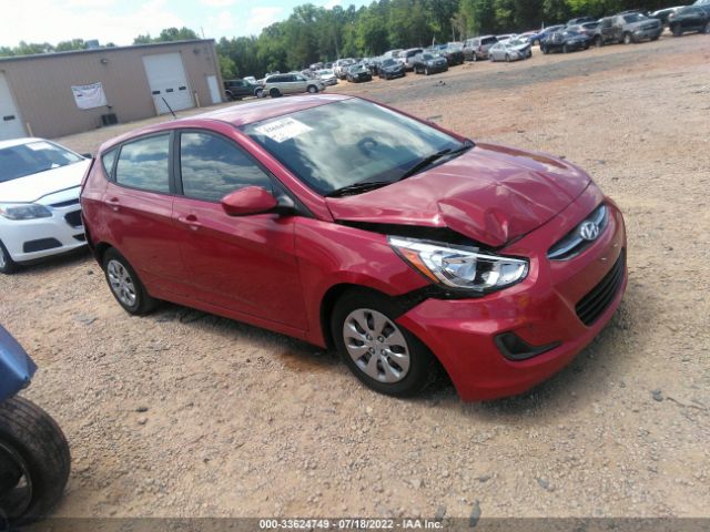 hyundai accent 2017 kmhct5aexhu307526