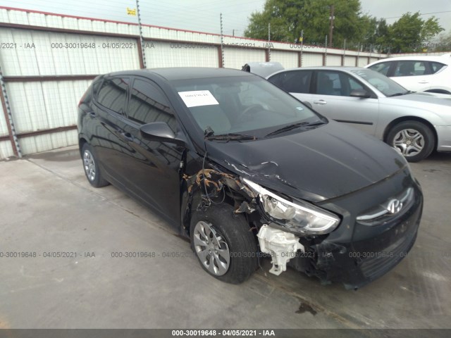 hyundai accent 2017 kmhct5aexhu315724