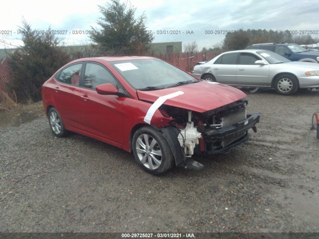 hyundai accent 2012 kmhcu4ae0cu129917