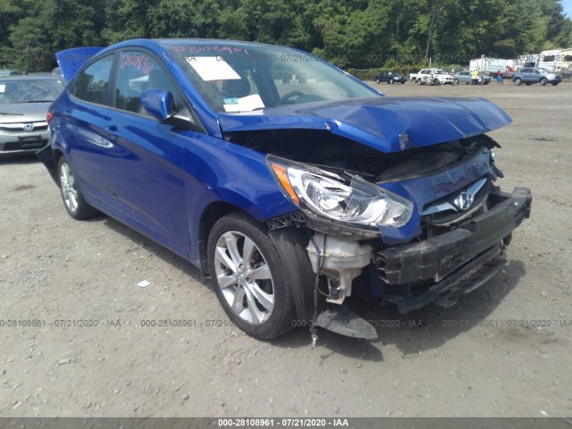 hyundai accent 2012 kmhcu4ae0cu165686