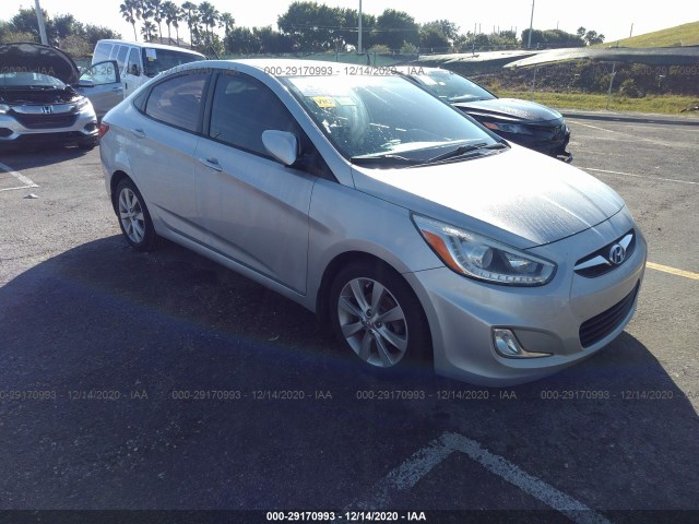 hyundai accent 2014 kmhcu4ae0eu595351