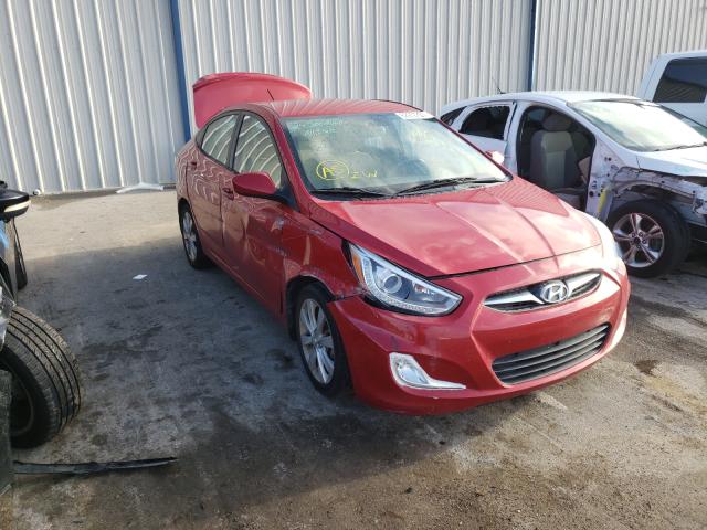 hyundai accent gls 2014 kmhcu4ae0eu608941