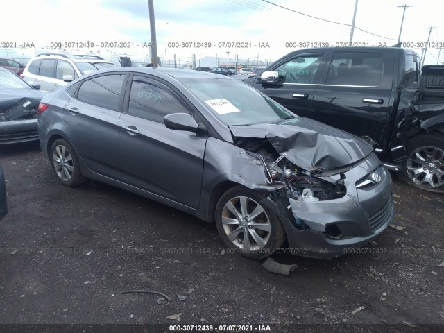 hyundai accent 2014 kmhcu4ae0eu702317