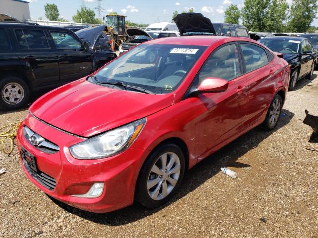 hyundai accent 2013 kmhcu4ae1du275552