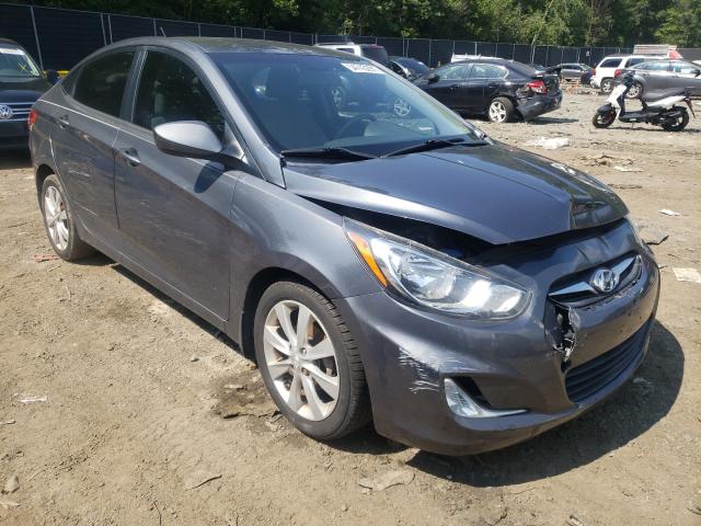 hyundai accent gls 2013 kmhcu4ae1du284851