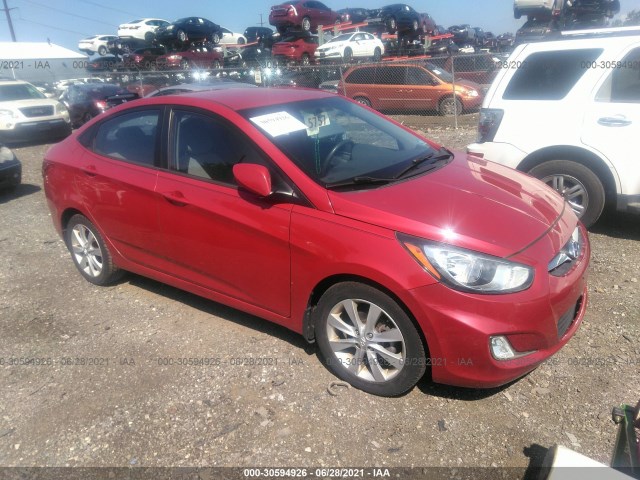 hyundai accent 2013 kmhcu4ae1du428561