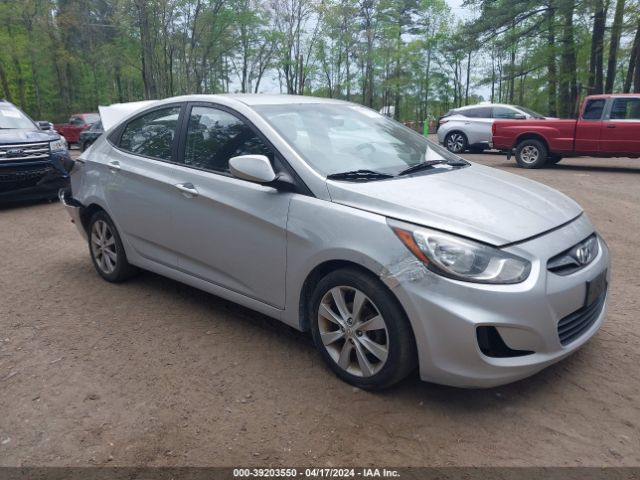 hyundai accent 2013 kmhcu4ae1du442458