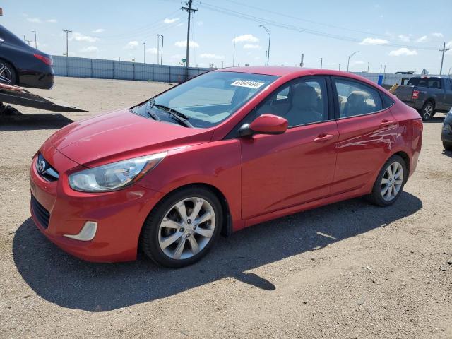 hyundai accent 2013 kmhcu4ae1du444548