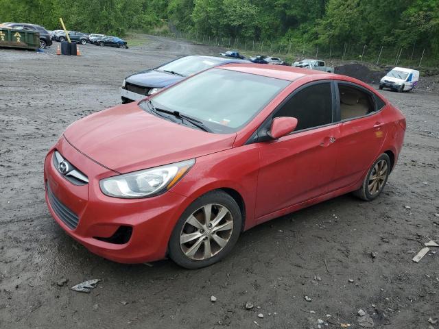 hyundai accent gls 2013 kmhcu4ae1du463231