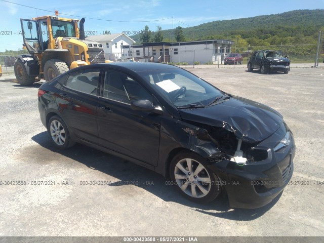 hyundai accent 2012 kmhcu4ae2cu164507