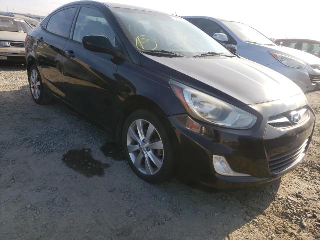 hyundai accent gls 2013 kmhcu4ae2du443683