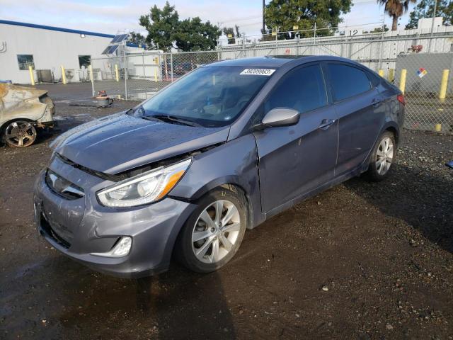 hyundai accent gls 2014 kmhcu4ae2eu746609