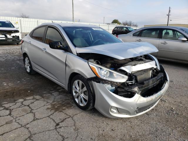 hyundai accent gls 2014 kmhcu4ae2eu764933