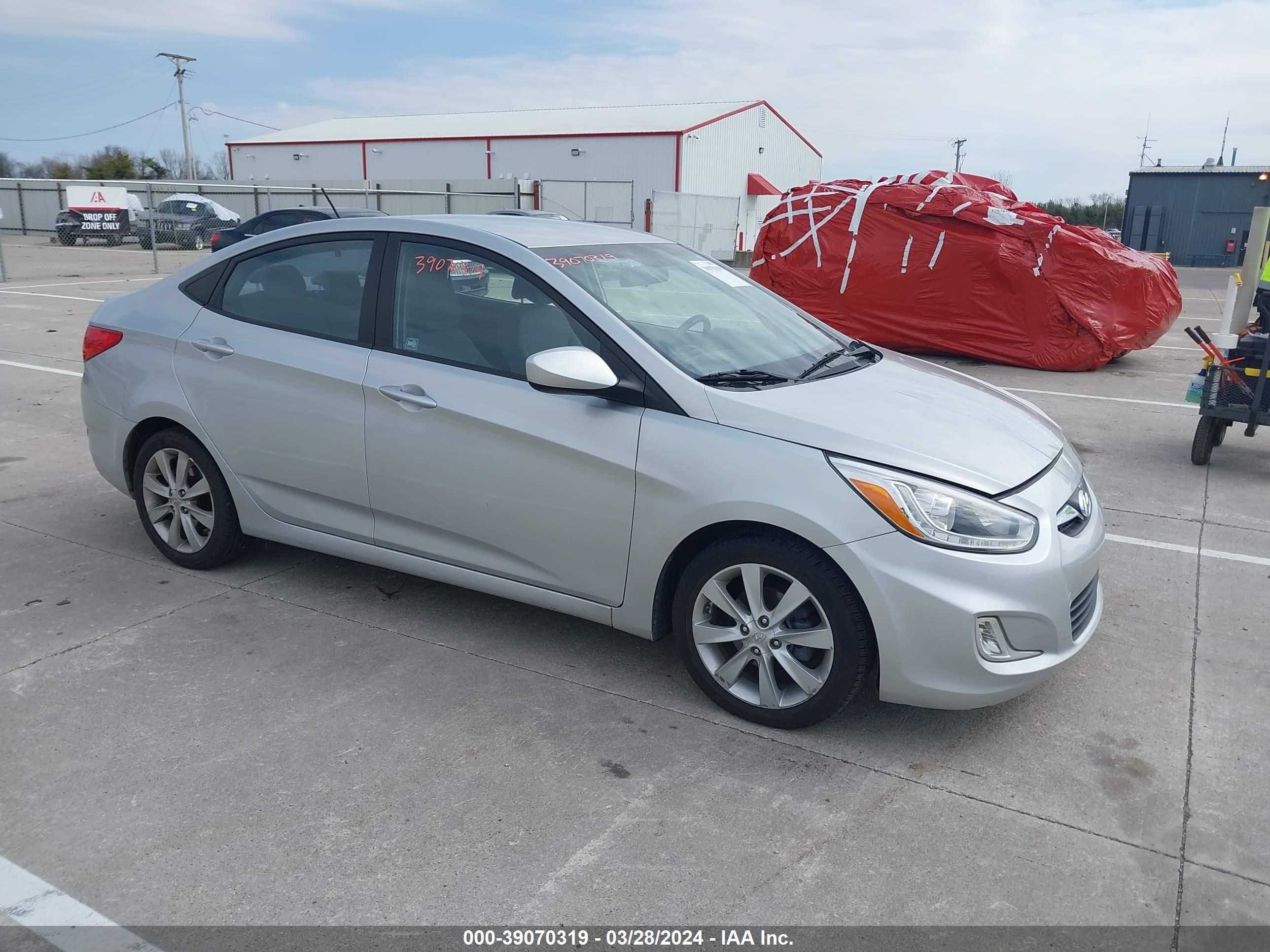 hyundai accent 2014 kmhcu4ae2eu766987