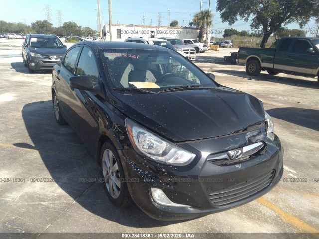 hyundai accent 2013 kmhcu4ae3du443546