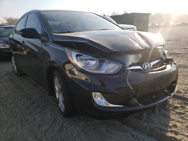 hyundai accent gls 2013 kmhcu4ae3du461447