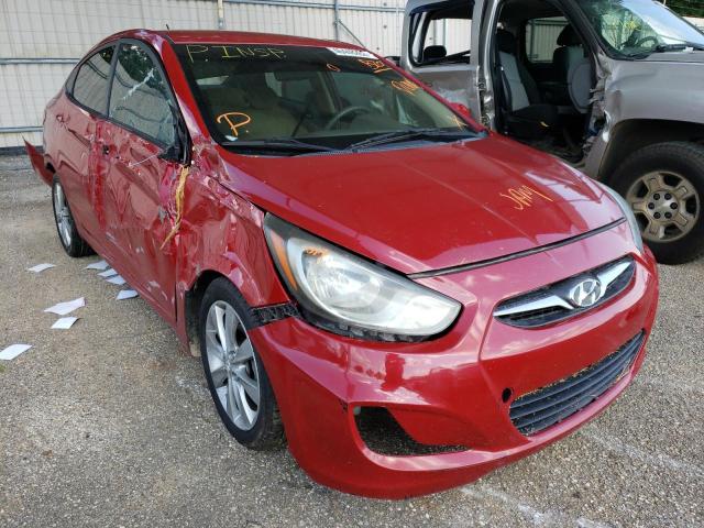 hyundai accent gls 2013 kmhcu4ae3du481357