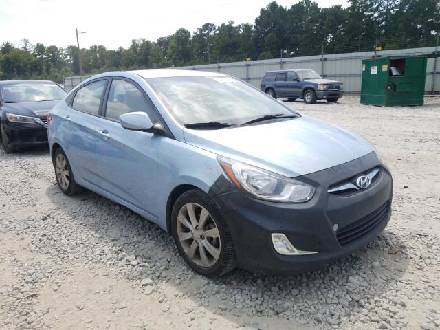 hyundai accent gls 2013 kmhcu4ae3du582348