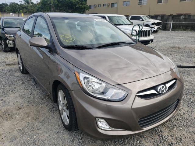 hyundai accent gls 2013 kmhcu4ae3du584410