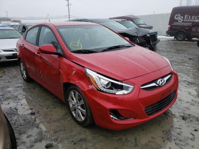 hyundai accent gls 2014 kmhcu4ae3eu592914