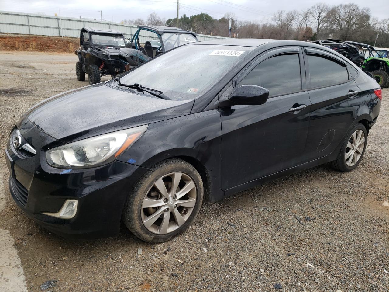 hyundai accent 2012 kmhcu4ae4cu059452