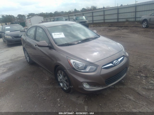 hyundai accent 2012 kmhcu4ae4cu126907