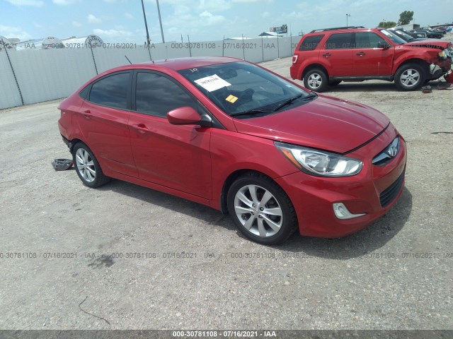 hyundai accent 2012 kmhcu4ae4cu237344