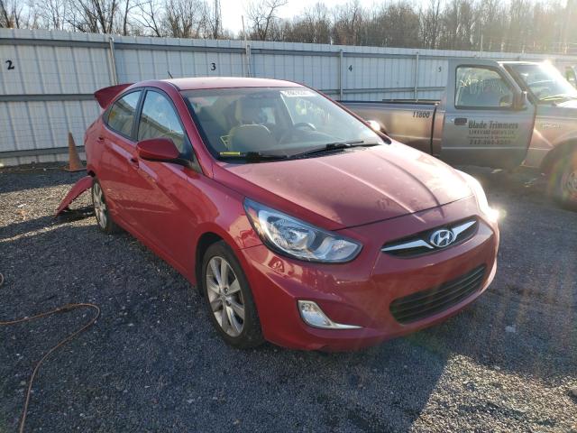 hyundai accent gls 2013 kmhcu4ae4du318376