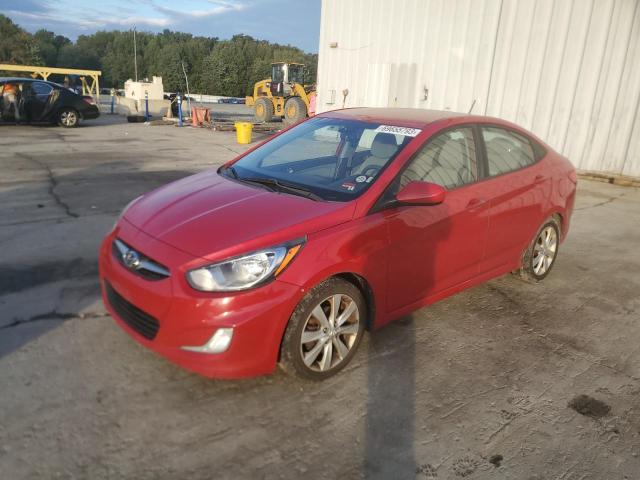 hyundai accent gls 2013 kmhcu4ae4du373927