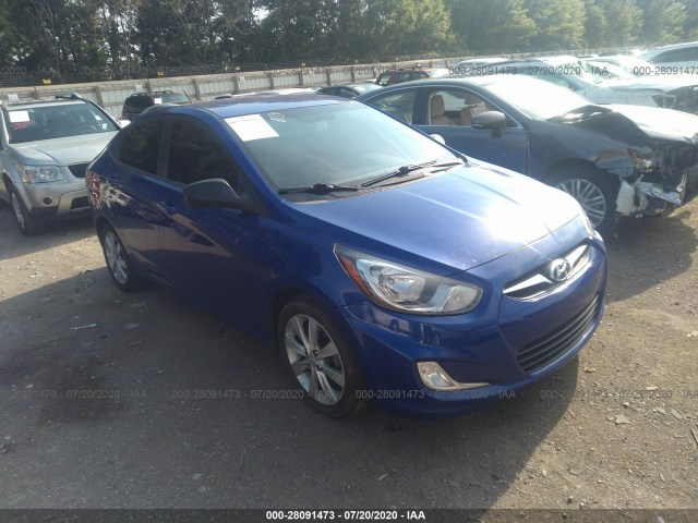 hyundai accent 2013 kmhcu4ae4du423127