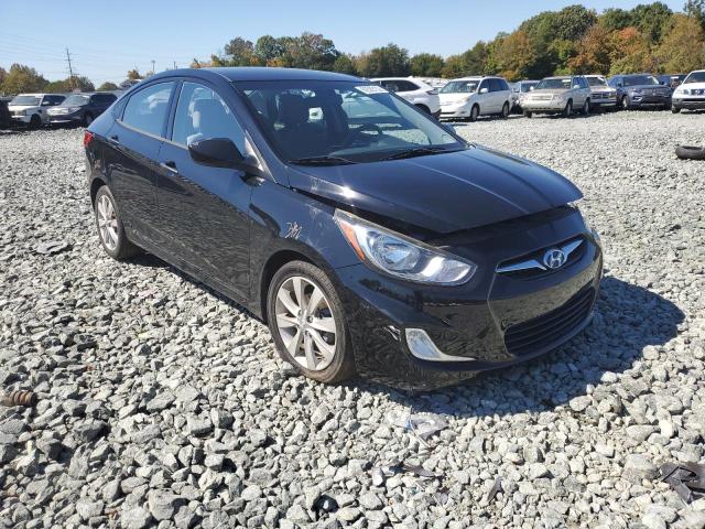 hyundai accent gls 2013 kmhcu4ae4du423547