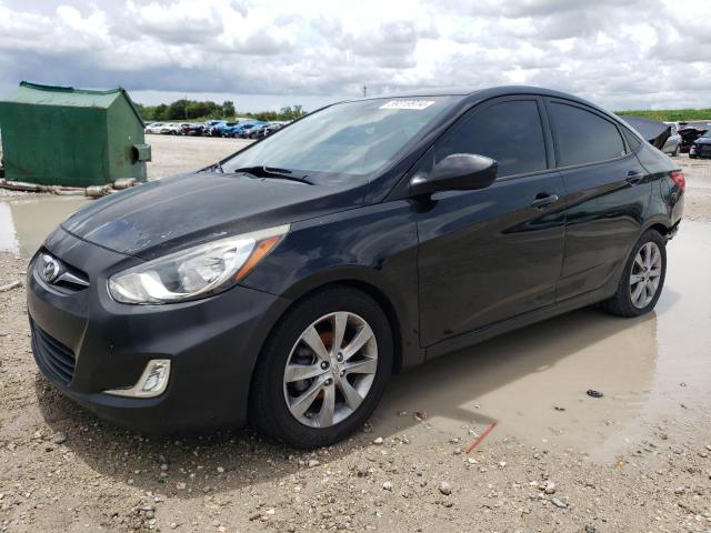 hyundai accent 2013 kmhcu4ae4du570421