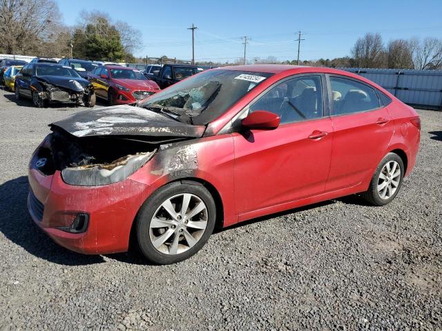 hyundai accent 2013 kmhcu4ae4du579457