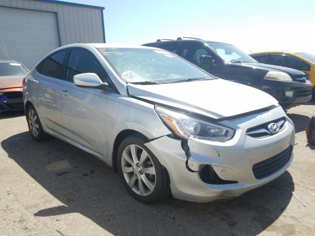 hyundai accent gls 2014 kmhcu4ae4eu665580