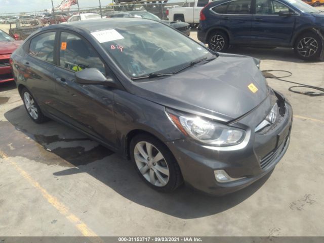 hyundai accent 2013 kmhcu4ae5du376447