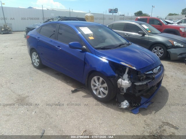 hyundai accent 2013 kmhcu4ae5du377551