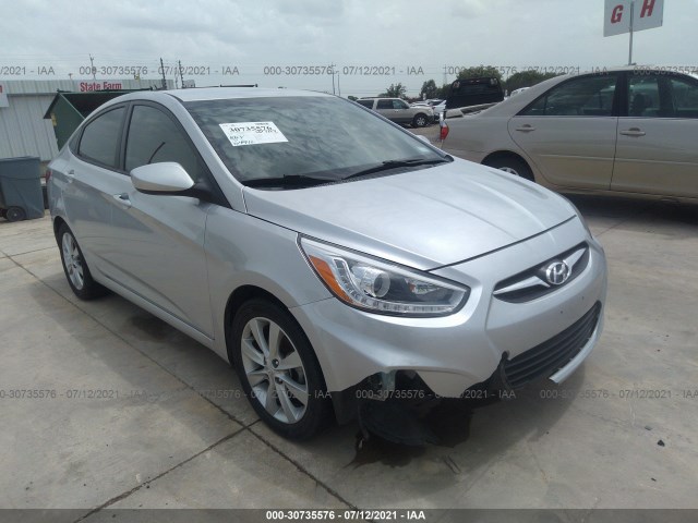 hyundai accent 2014 kmhcu4ae5eu750038