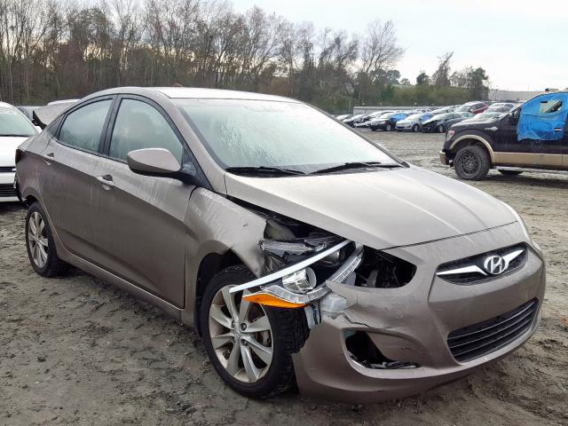 hyundai accent gls 2014 kmhcu4ae5eu763694