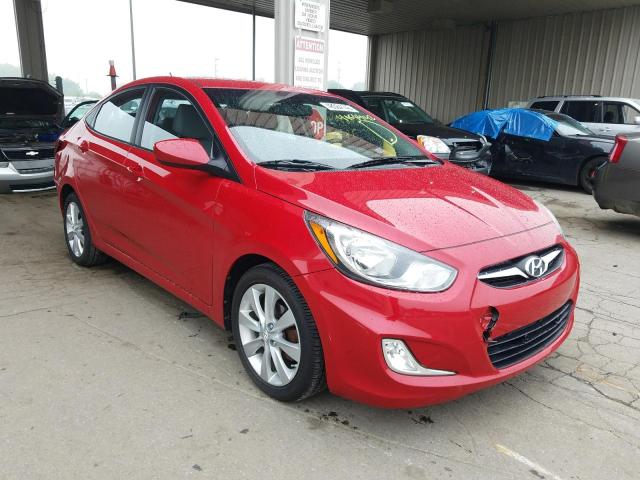 hyundai accent gls 2013 kmhcu4ae6du310604