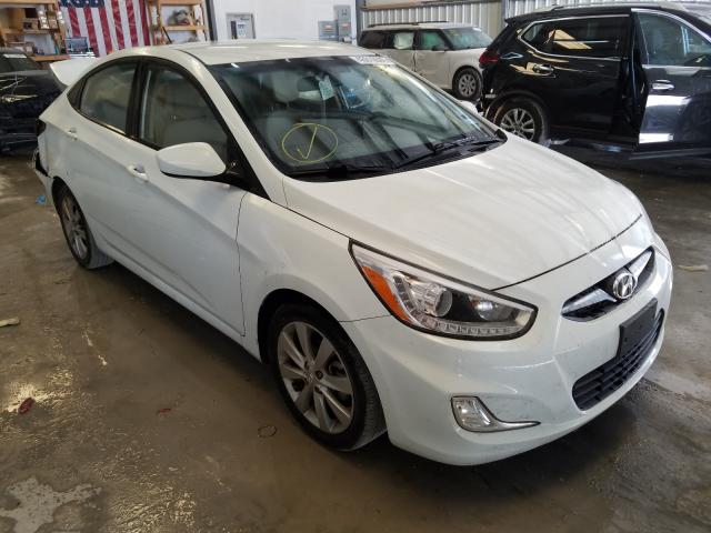 hyundai accent gls 2014 kmhcu4ae6eu631933