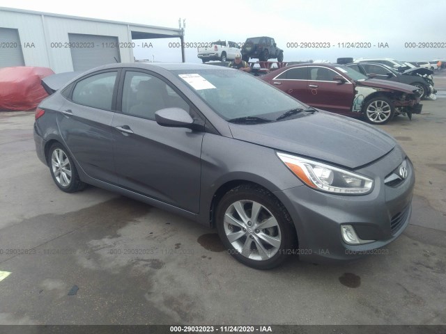 hyundai accent 2014 kmhcu4ae6eu771772